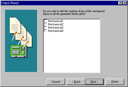 每一設計層均要導孔文件？或要另訂定的？
