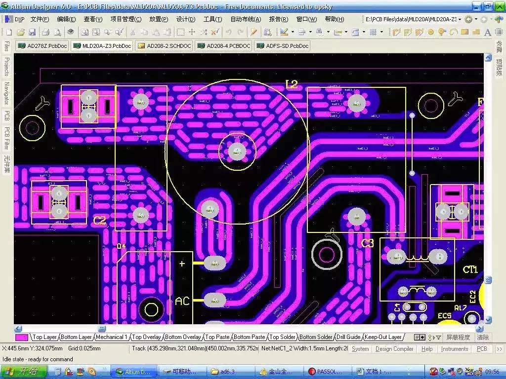 在實際PCB設計中，每條導線還會受到焊盤和過孔的影響
