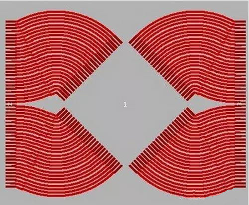 (底部)旋轉(zhuǎn)芯片可以提供更好的效果，占用面積可以進一步縮小兩倍以上。